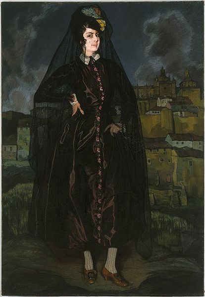Portrait of Anita Ramerez in Black